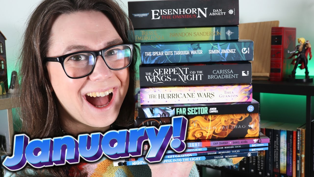 All the books I read in January!