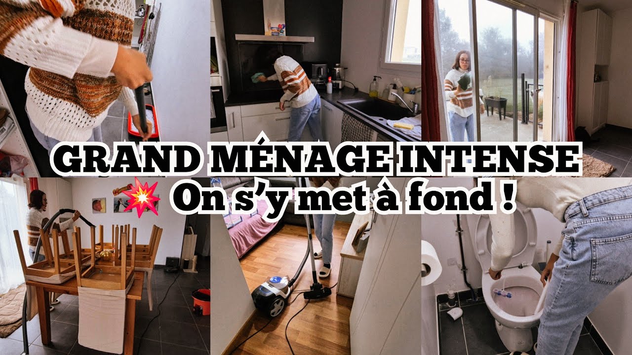 Motivation M&eacute;nage INTENSE 💥 | On attaque tout &ccedil;a ensemble ! (Partie 1)