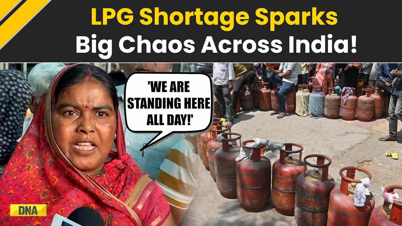 LPG Gas News: 'We Are Waiting Here All Day...' LPG Shortage Sparks Major Chaos Across Indian Cities