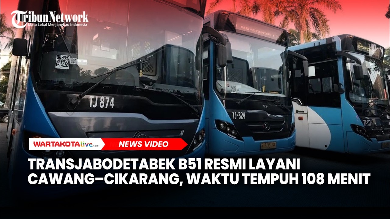 Transjabodetabek B51 Resmi Layani Cawang–Cikarang, Berikut Rutenya
