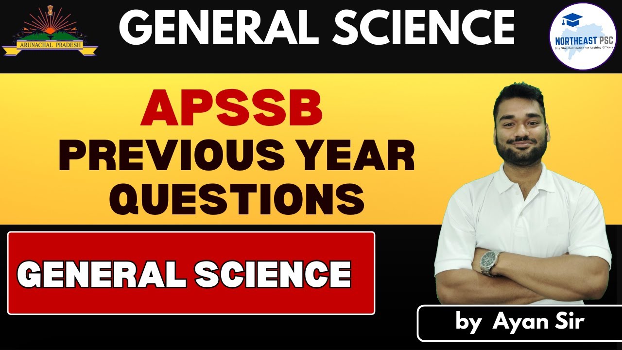 APSSB GK Previous Year Questions I General Science I by Ayan Sir #apssb #apssbpreparation
