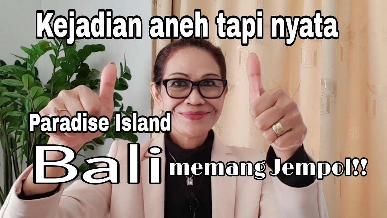KEJADIAN ANEH TAPI NYATA.BALI MEMANG JEMPOL👍
