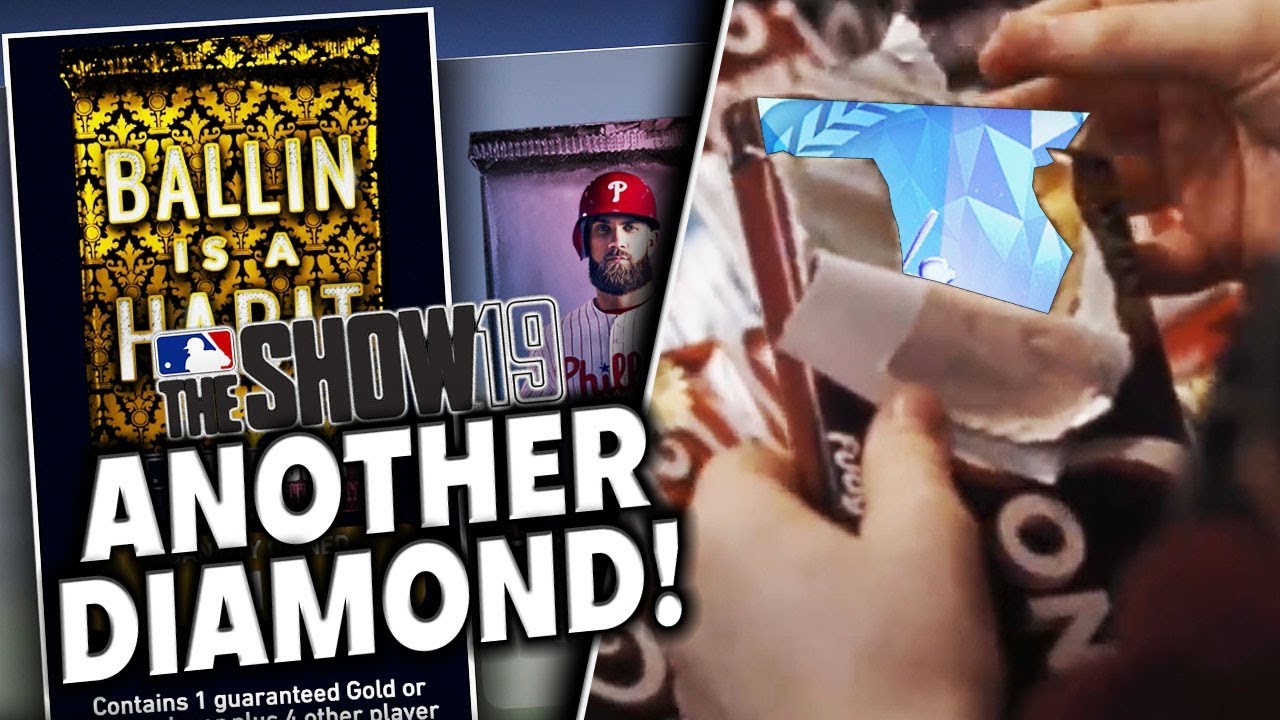 50 Pack Bundle DIAMOND PULL! MLB The Show 19 Diamond Dynasty Pack Opening
