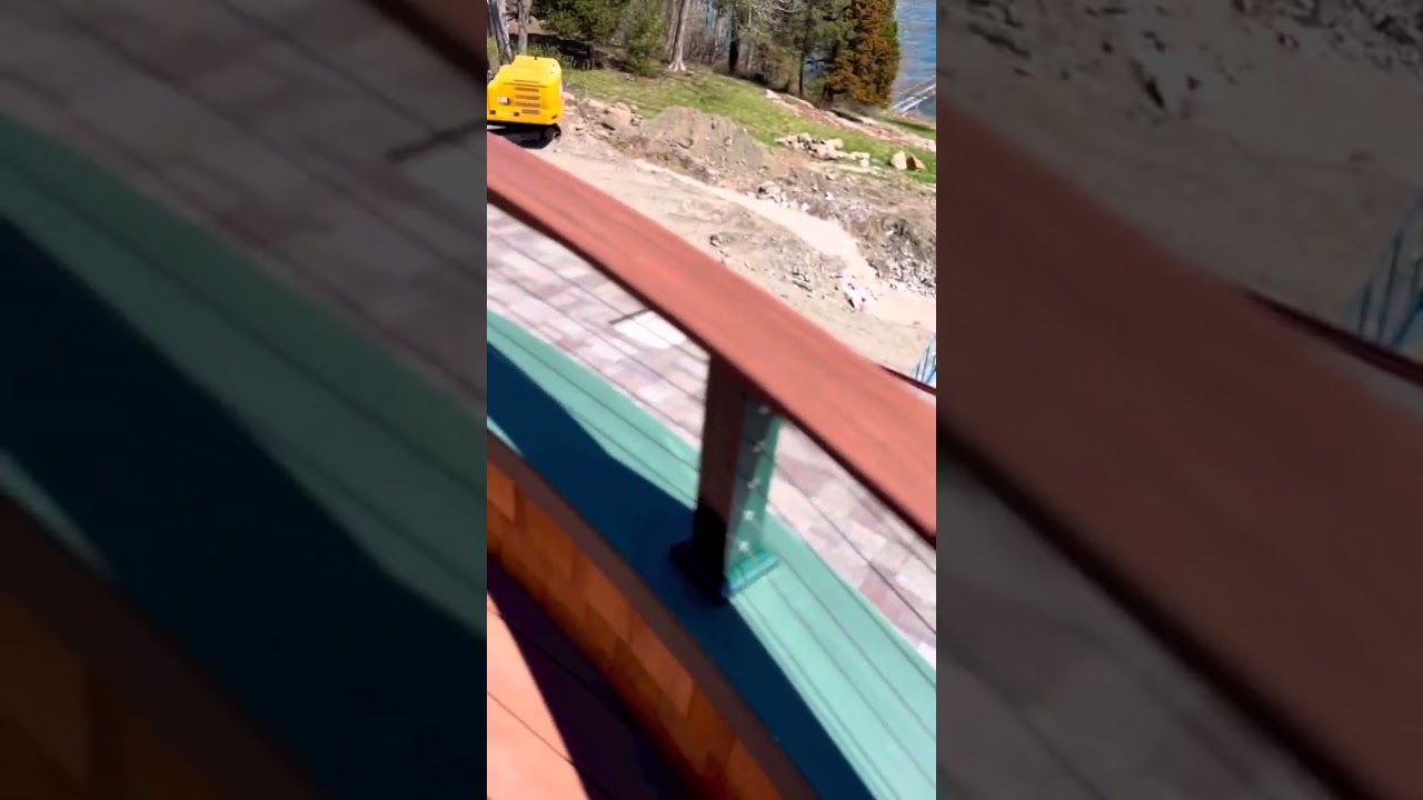AZEK Curved Profile Deck Rail