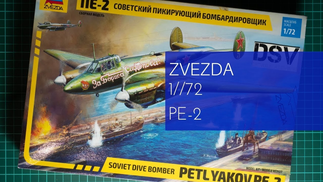 Zvezda 1/72 Petlyakov Pe-2 (7283) Review