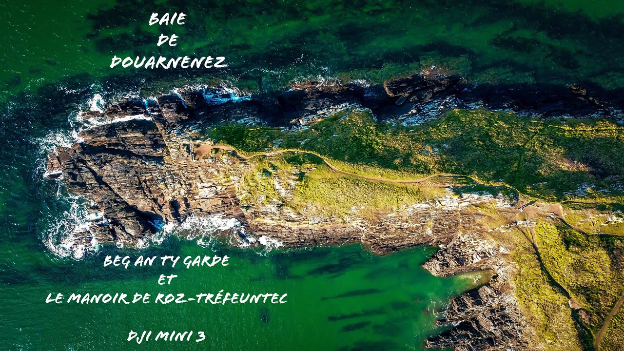Beg an ty Garde et le Manoir de Roz Tréfeuntec |Drone4K|(DJI mini 3) #drone #dji #bretagne #4k 