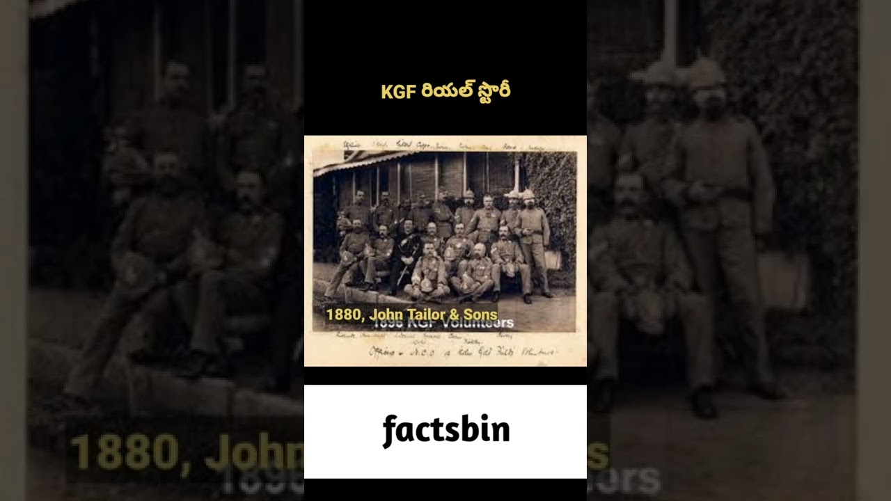 The True Story Of KGF || Kolar Gold Feilds | #shorts   | #kgf