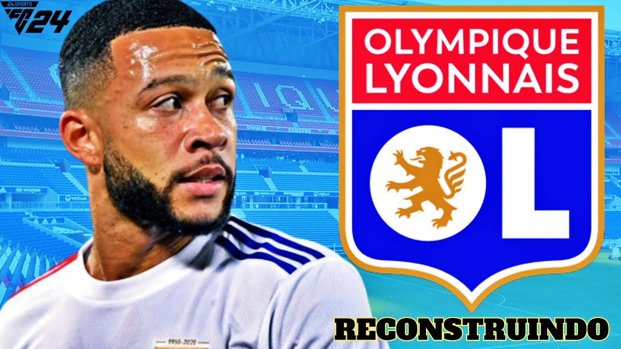 RECONSTRUINDO o LYON! EA FC 24 MODO CARREIRA
