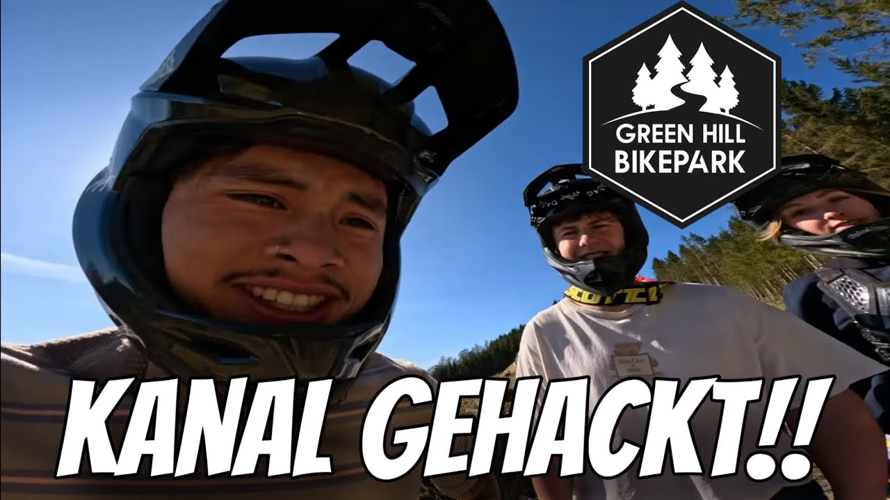 Bikepark Green Hill Alle Strecken Kanalübernahme von @thisisthanh  und Tom