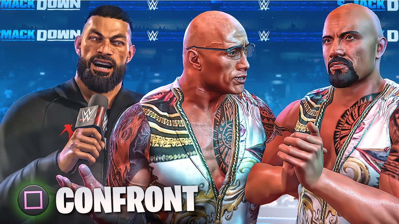 ROMAN REIGNS CONFRONTS THE BLOODLINE! | WWE 2K24 Universe