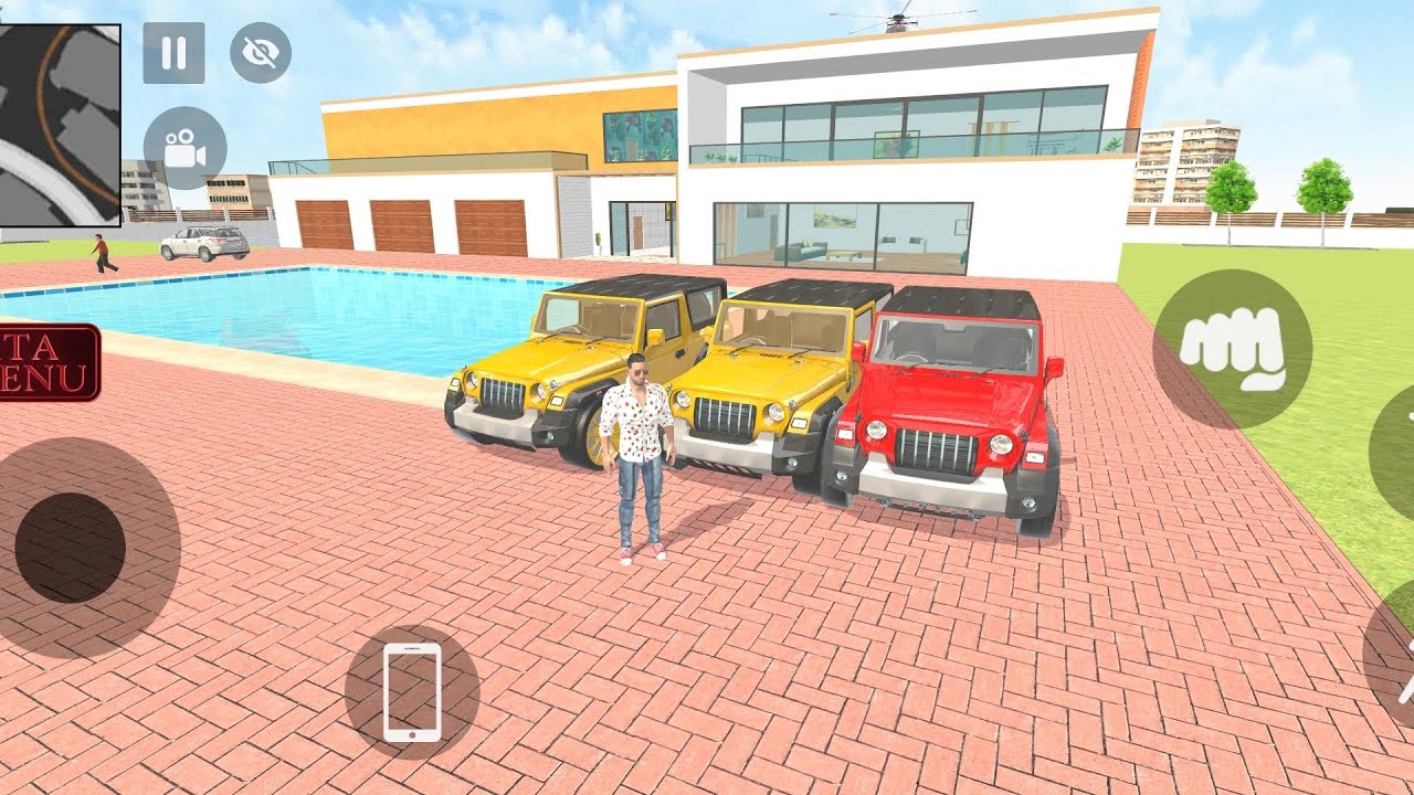 My New Luxury House Tour in Indian Theft Auto Simulator game! 🏠🔥