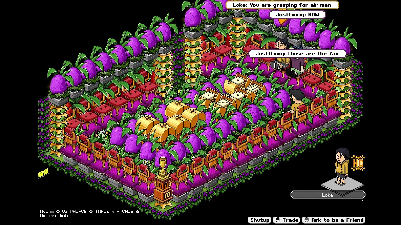 Loke Scammed  60 Maj Roll Habbo Origins
