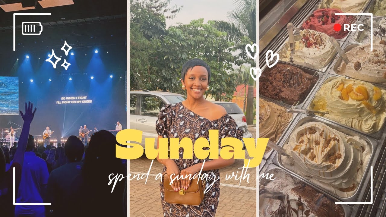 SUNDAY VLOG🥳✨ MUZE TUJYANE GUSENGA💒/ ICE CREAM DATE WITH MY LOVES 🍨😍/ VISITING A BABY👩‍🍼