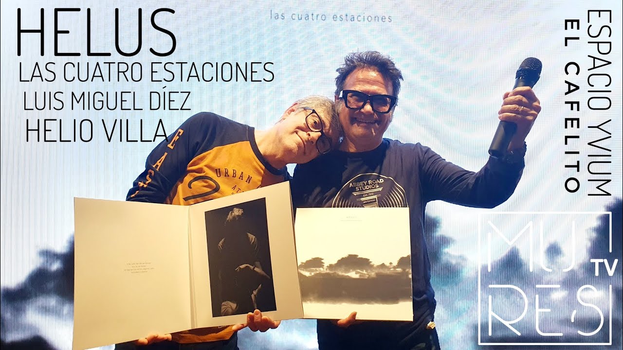 HELUS. LOS PAISAJES SONOROS DE LUIS MIGUEL DÍEZ Y HELIO VILLA EN EL ESPACIO YVIUM (EL CAFELITO).
