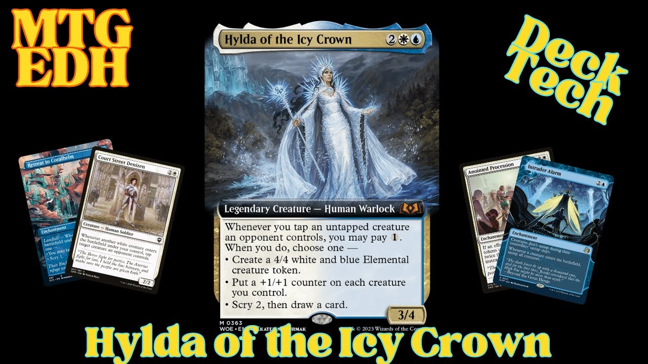 MTG Commander - Hylda of the Icy Crown - Wilds of Eldraine