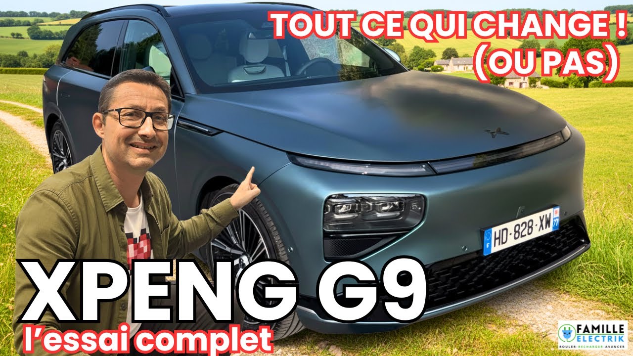 Essai XPENG G9 : Tout ce qui change (ou pas) sur le modèle 2025