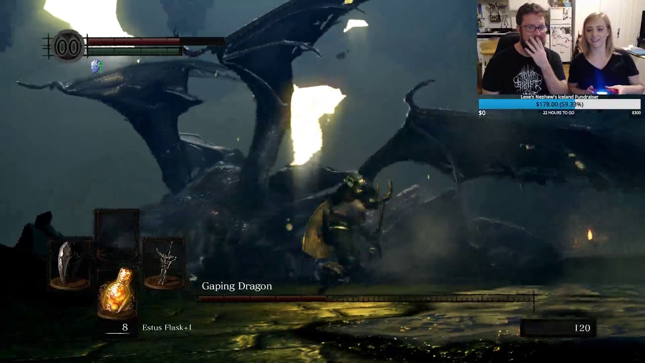 Lexe Defeats The Gaping Dragon LIKE A BOSS!
