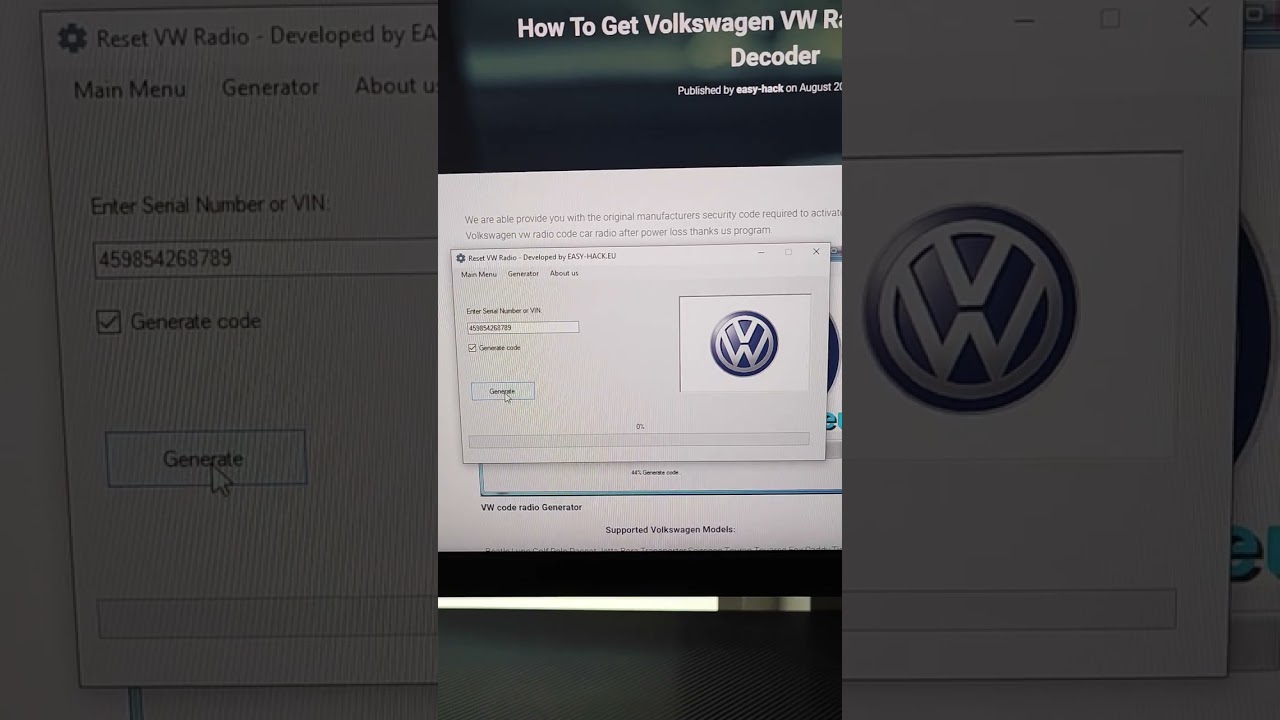 Unlock Your VW Radio for FREE: How to Retrieve Your Volkswagen Radio Code