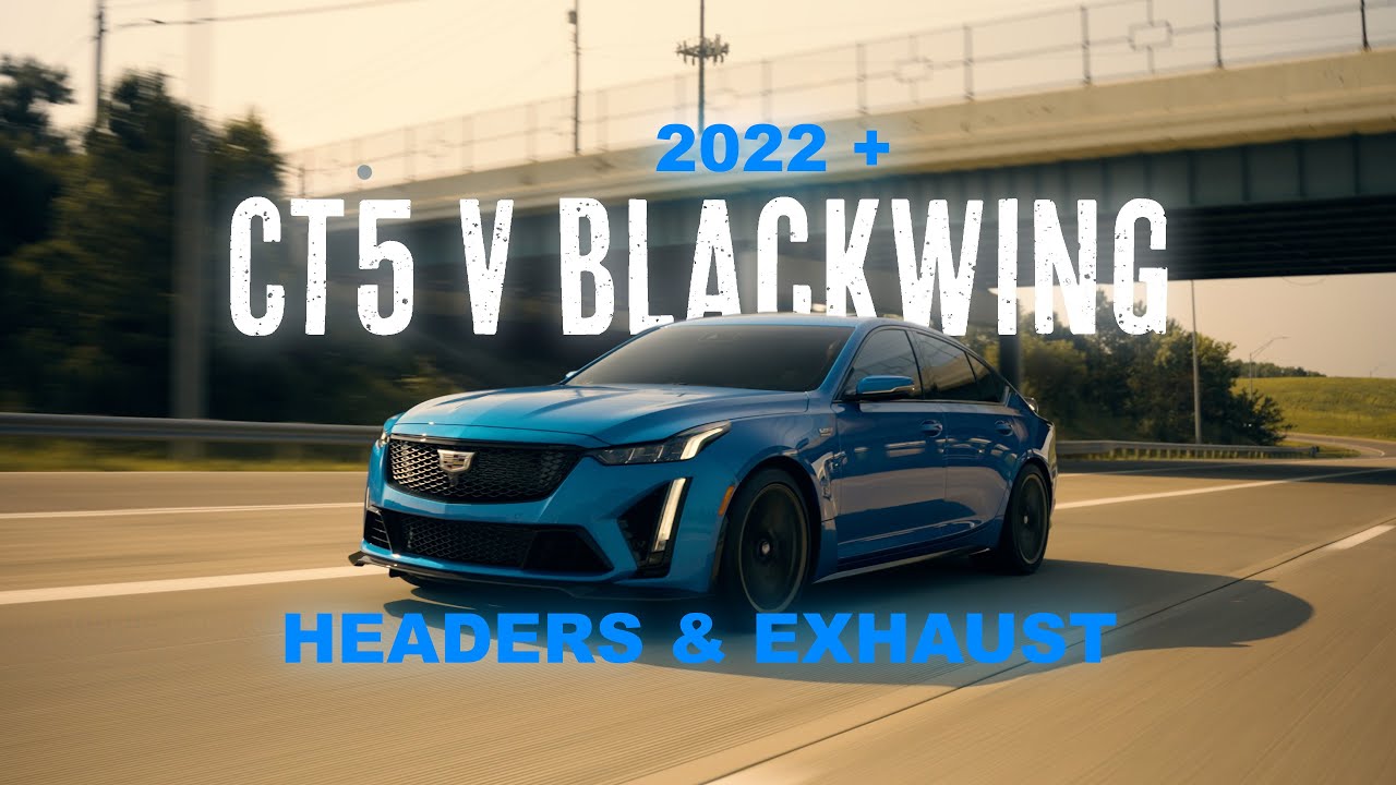 2022 - 2025 Cadillac CT5 V Blackwing Headers & Exhaust from Stainless Works