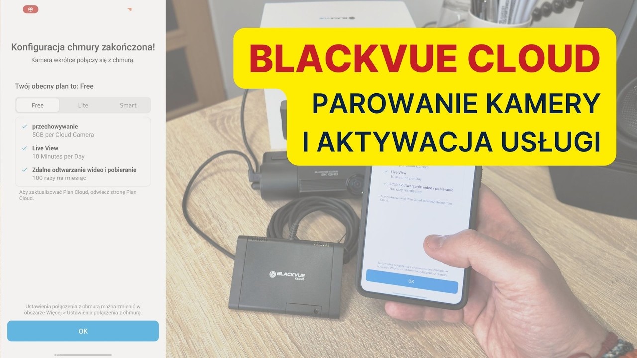 BlackVue CLOUD - jak sparować kamerę z aplikacją i aktywować usługi chmurowe? (2026)