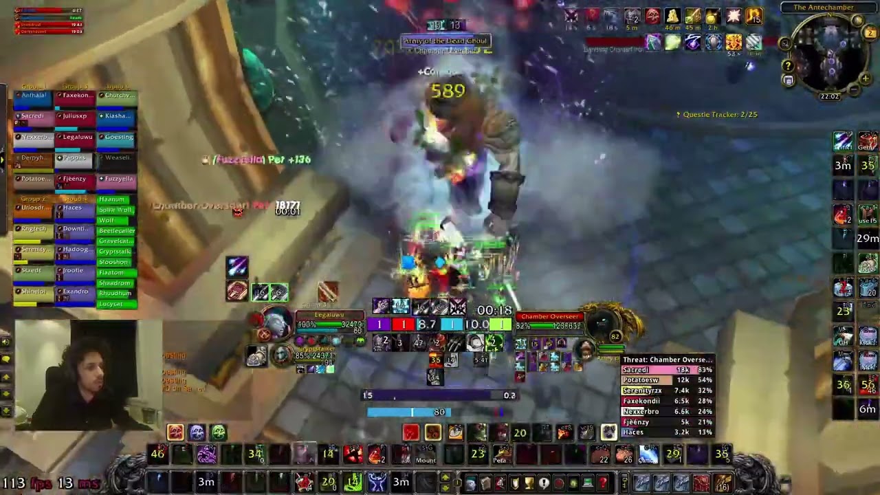 Ulduar Speedrun 54:01 - Legaluwu - Unholy DK - TOP DPS - MONKASTEER