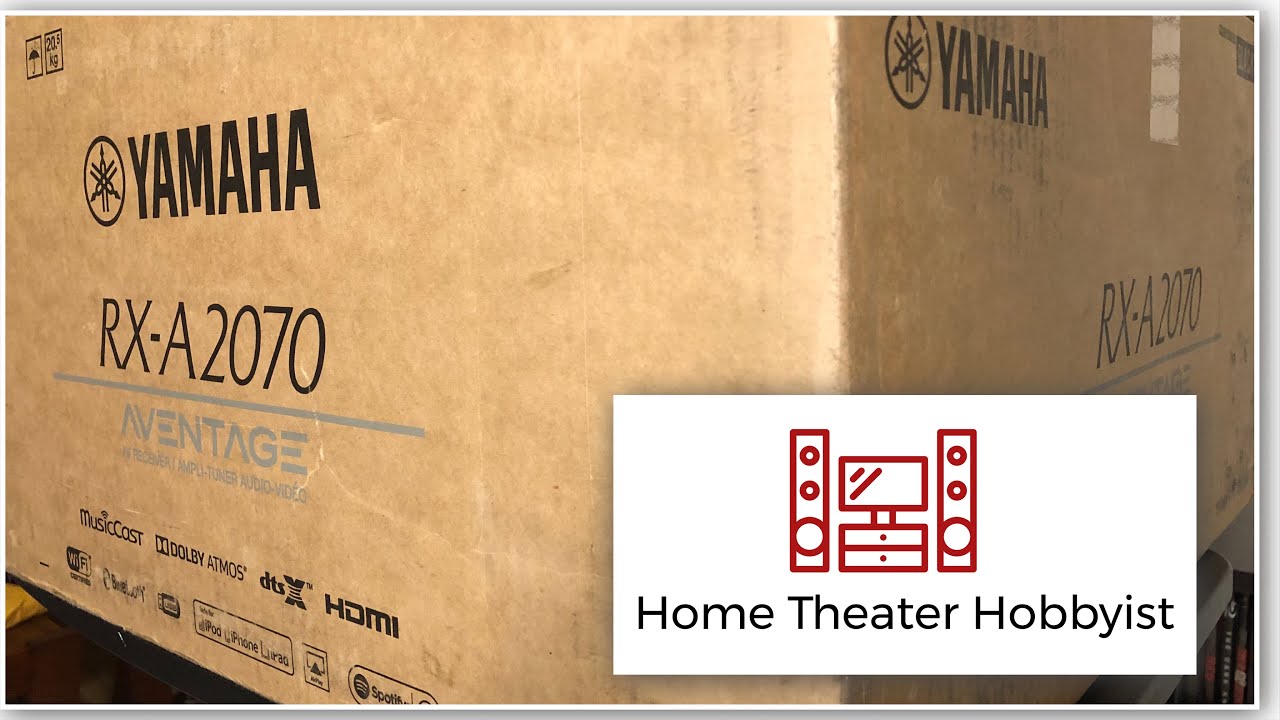 Yamaha RX-A2070 Unboxing