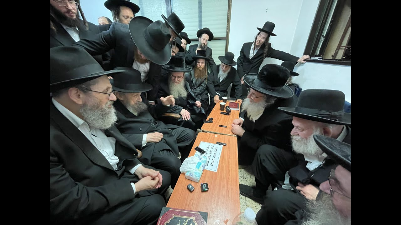 ניחום אבלים של גאון ישראל מרן רבי דב לנדו שליט