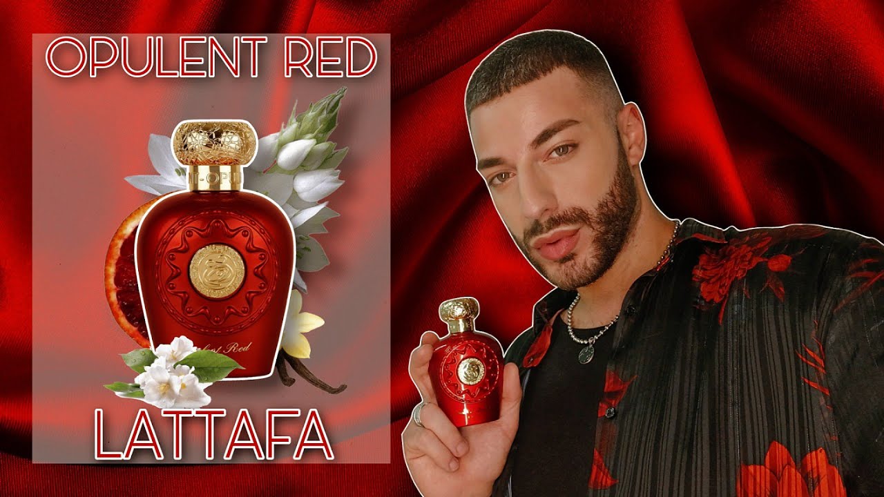Opulent Red by Lattafa - seductive tuberose scent