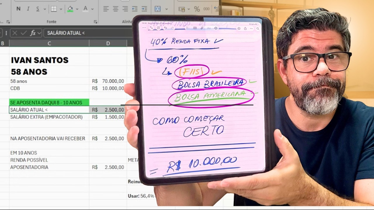 PASSO A PASSO DE COMO INVESTIR EM QUALQUER IDADE [ENSINEI UM AMIGO]
