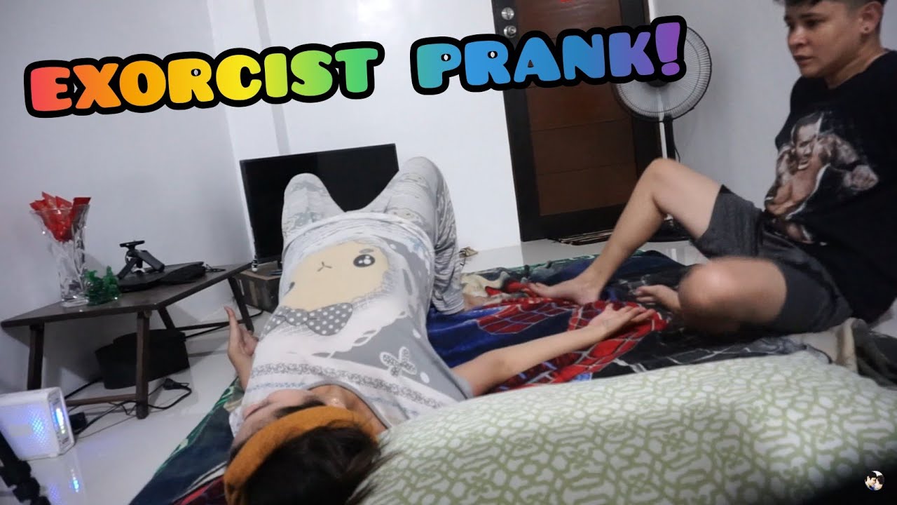 EXORCIST PRANK! (NAKAKATAKOT DAW AKO HAHA!)