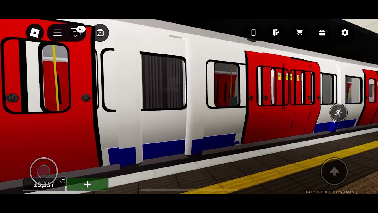 Поездка по линиям Bakerloo и District от станции Charing Cross до станции Victoria Roblox￼