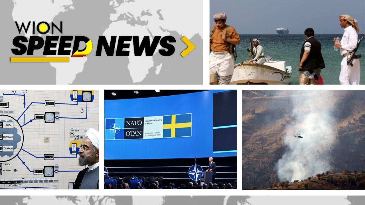 Houthis say they carried out drone attack on Israeli port of Eilat | WION Speed News