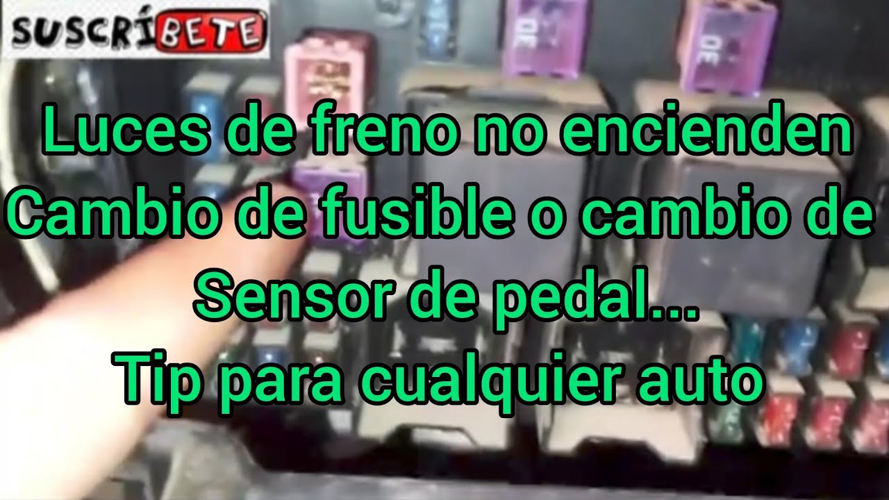 Luces de frenos no encienden...Soluci&oacute;n Chery fulwin