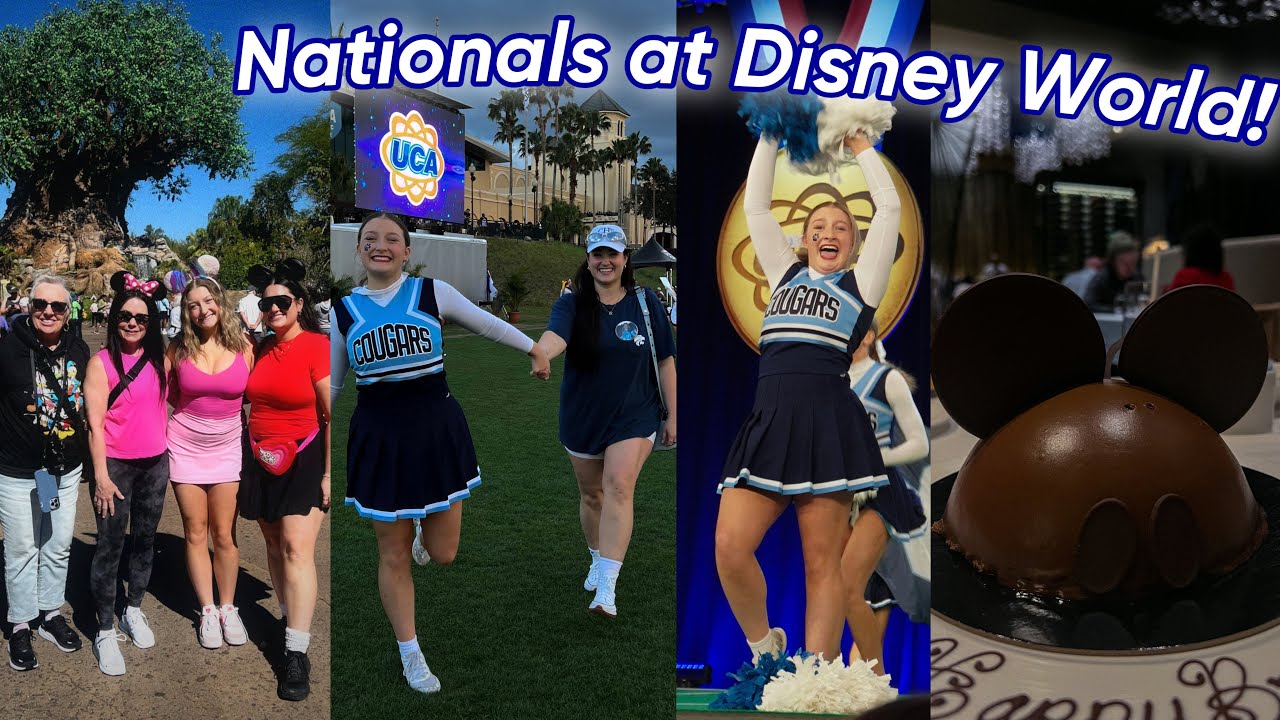 cheer nationals at DISNEY WORLD!!!!