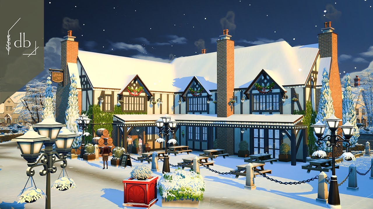 The Red Robin Inn | The Sims 4 Speed Build