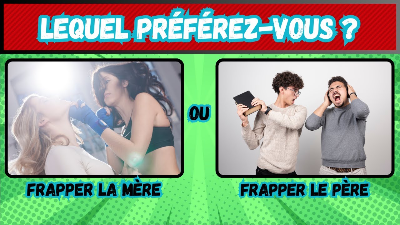 QUE PRÉFÉREZ VOUS ? 55 DILEMMES DIFFICILES À CHOISIR 😱☠ #quiz #trivia #quizchallenge #quiztime