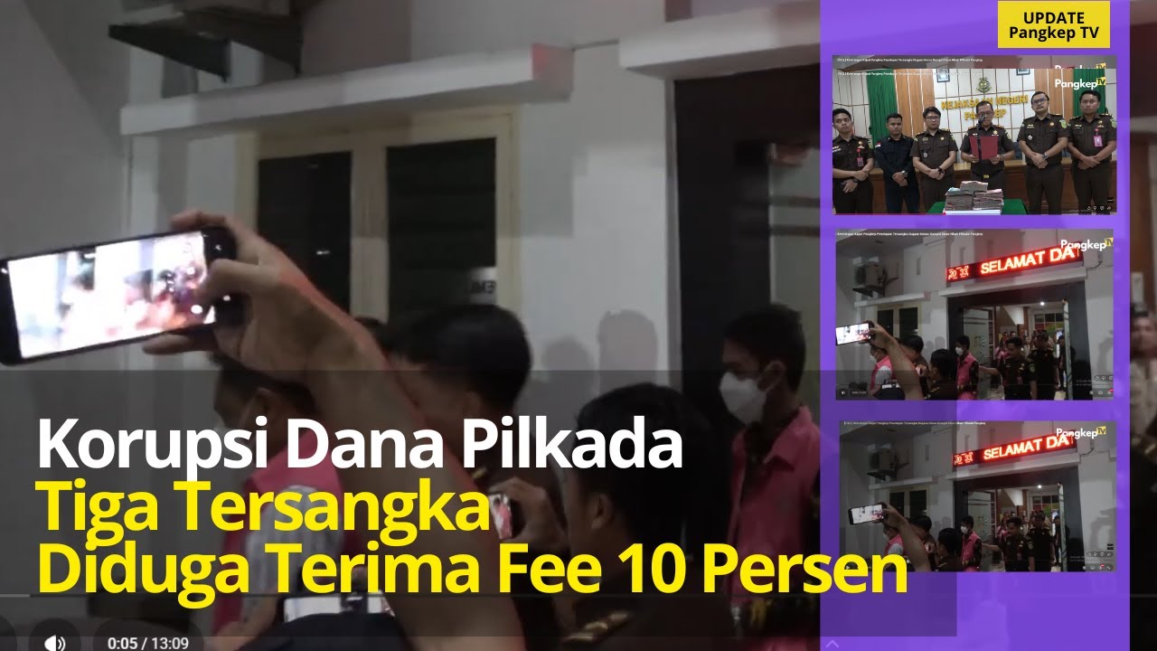 [FULL] Keterangan Kajari Pangkep,Penetapan Tersangka Dugaan Kasus Korupsi Dana Hibah Pilkada Pangkep
