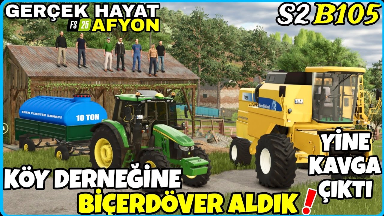 DERNEK BÜTÇESİYLE NEW HOLLAND TC56 BİÇERDÖVER ALDIK🔸️ABDULLAH AMCA TABELALARI ÇALIYOR🔸️ GERÇEK HAYAT