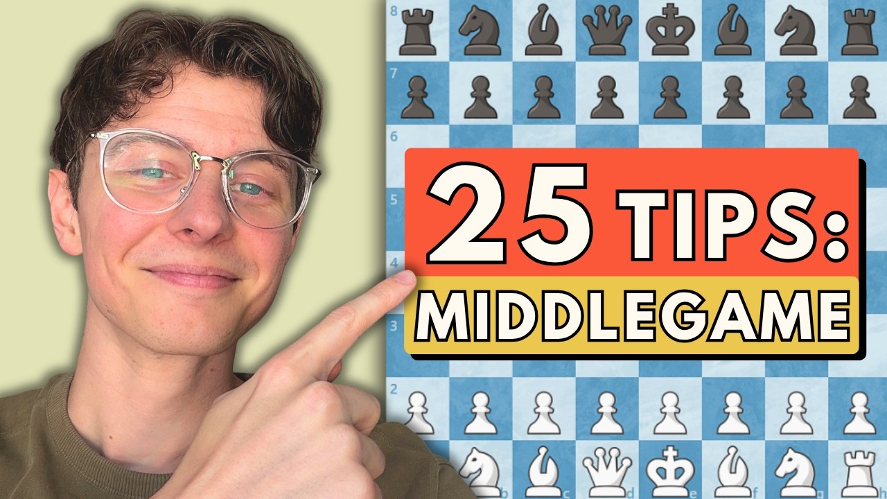 25 советов по шахматам: Миттельшпиль (от новичка до профи)