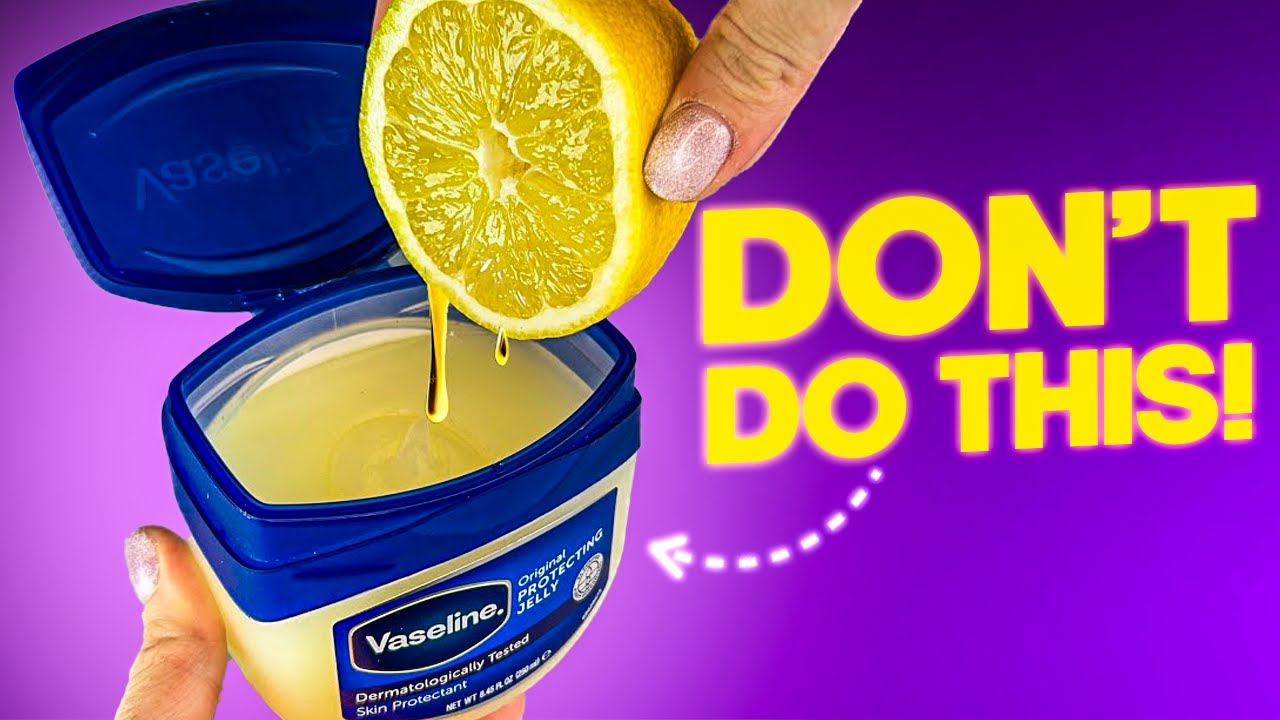 Mixing Vaseline and Lemon - Does It Actually Work??