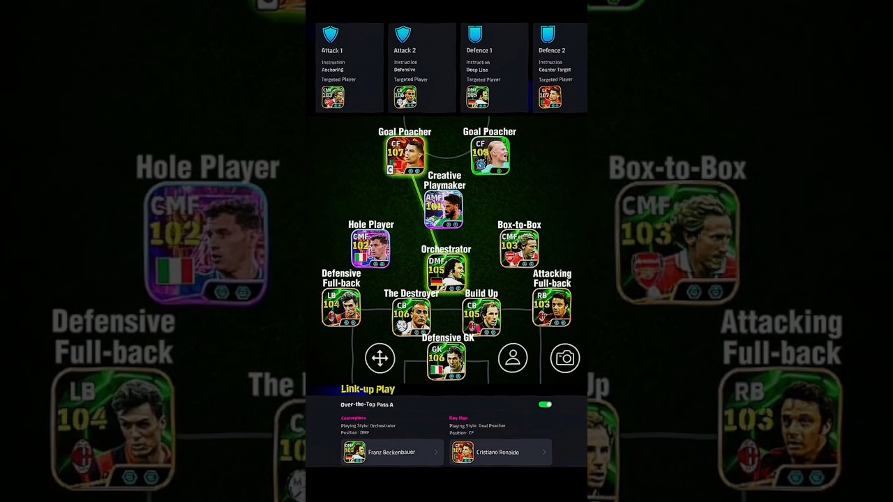 Fabio Capello best LBC formation playstyle efootball #efootball #efootball2026 #shortsvideo #shorts