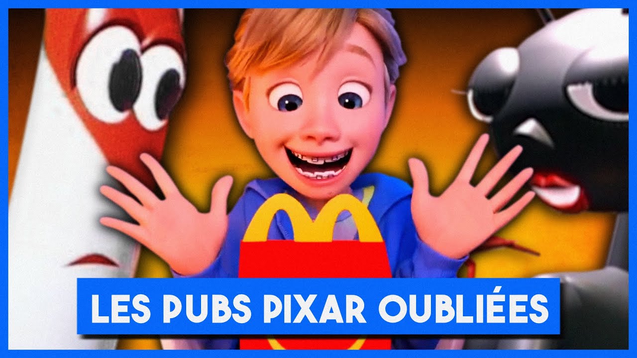 Les Pubs Pixar Que Vous N'avez Jamais Vues !
