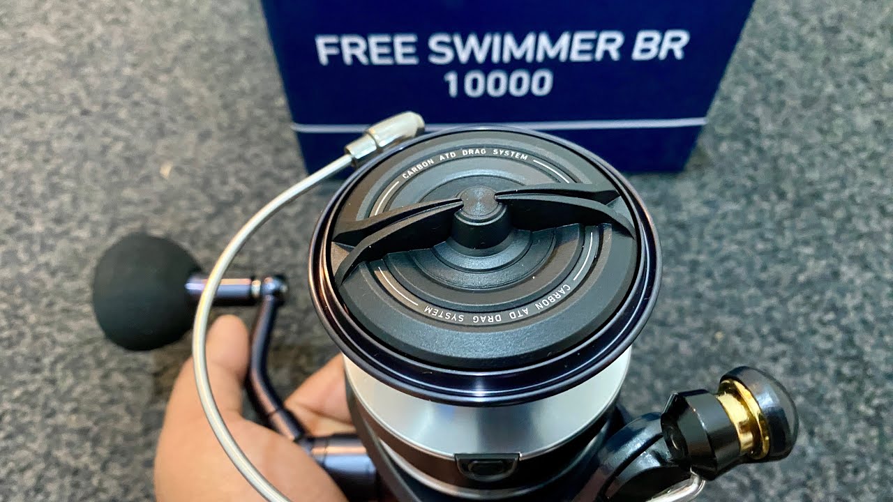 Unboxing and First Impression: Free Swimmer BR 10000 Reel from Daiwa