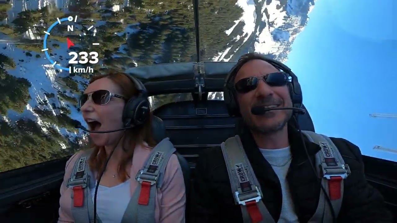 Vans RV7 in the Sky of the Swissalps