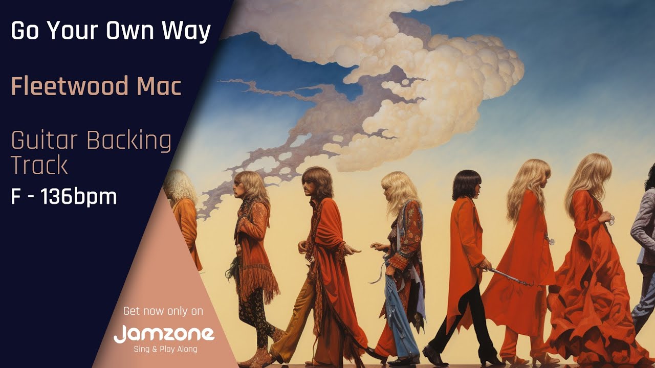 Guitar Backing Track | Go Your Own Way - Fleetwood Mac