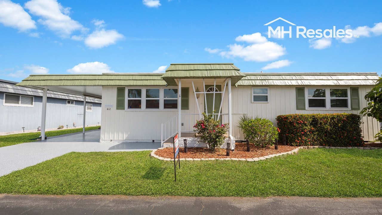 Largo FL Ranchero Village 5 Star Community Well Maintained Updated Home For Sale