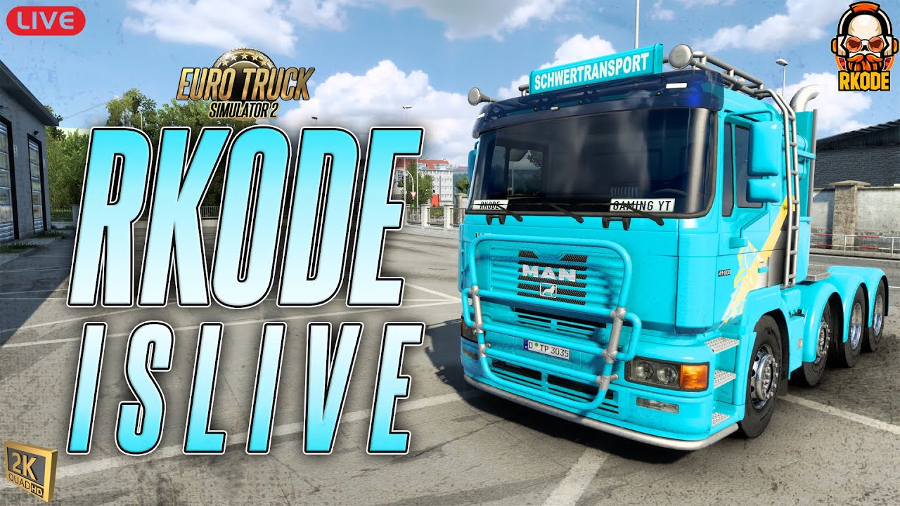 ETS2 Live | ETS2 Convoy | Euro Truck Simulator 2 | Logitech G29 Gameplay | RKODE Gaming