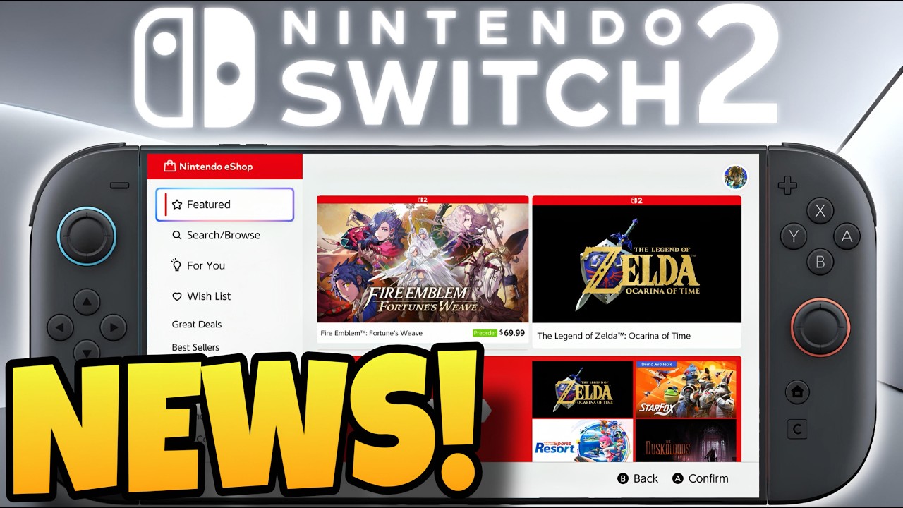 Появились новые новости и обновления по Nintendo Switch 2!