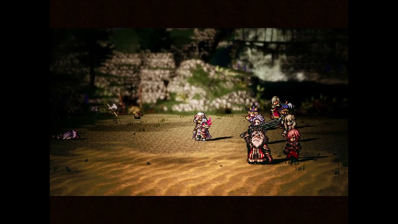 Octopath Cotc JP Aoi EX1 in 6 Turns ft. Setzer