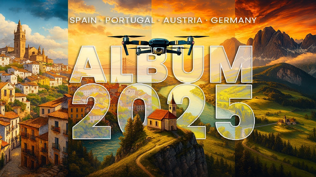 Europe from Above 2025 – Cinematic Drone Journey | Drohnenreise durch Europa